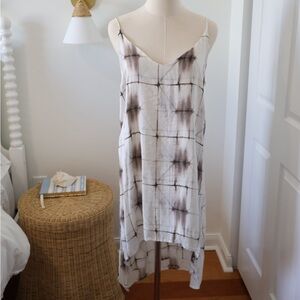 Bella Dahl Tie-Dye High-Low Midi Dress